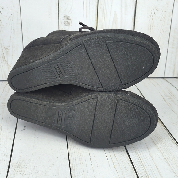 Toms Kala Desert Suede Wedge Booties - Picture 5 of 10